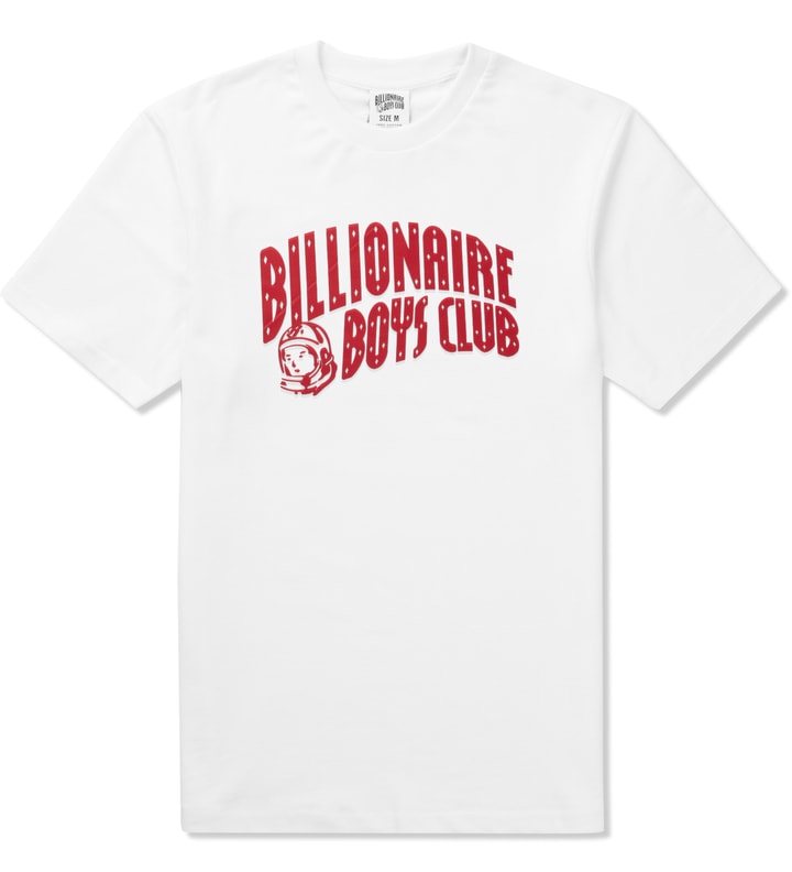 White/Chinese Red S/S Classic Arch T-Shirt Placeholder Image