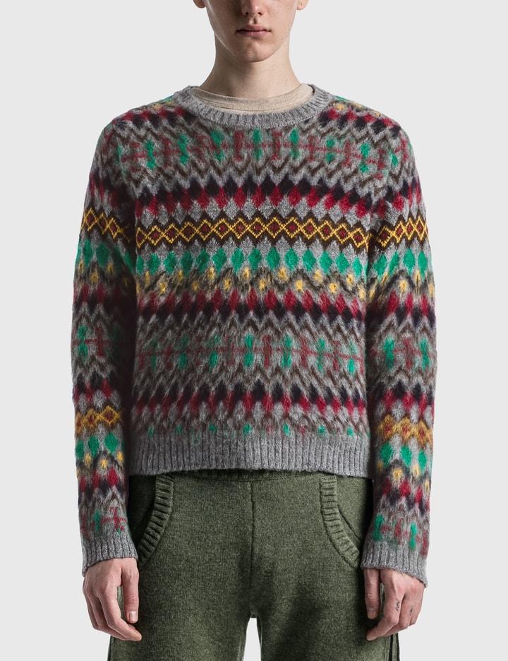 Fair Isle Fluffy Pullover Placeholder Image