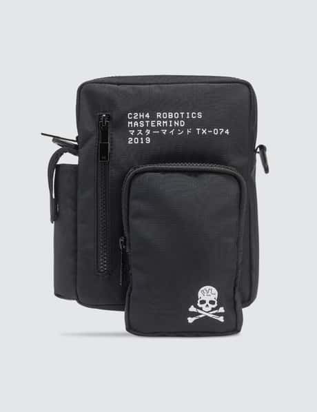 C2H4 - C2H4 X Mastermind Japan Logo Stripe Shoulder Bag | HBX