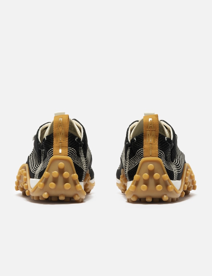 Ami Black Mesh Mirage Sneakers