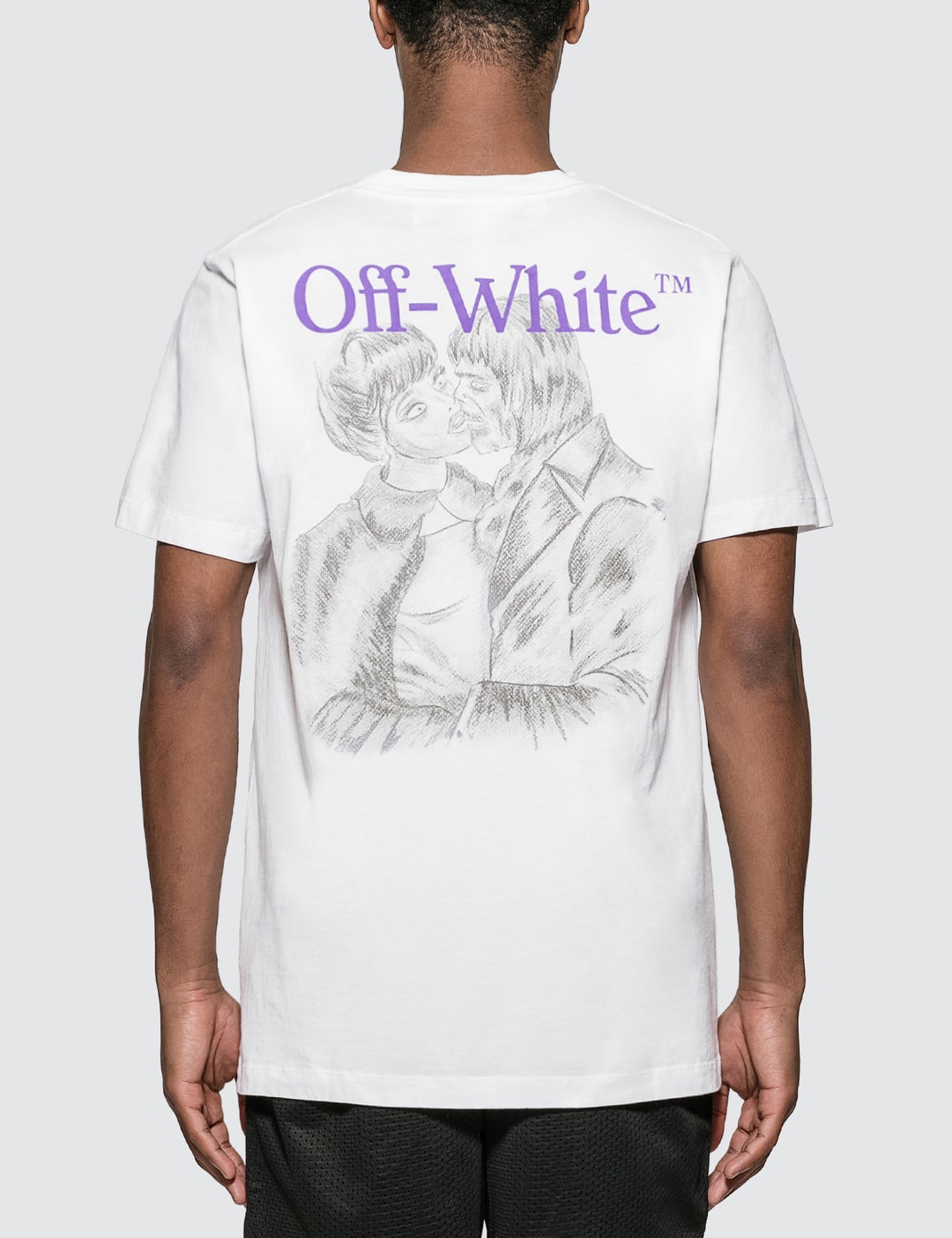 Off-White™ Kiss T-shirt HBX - Globally Curated Fashion and Lifestyle Hypebeast