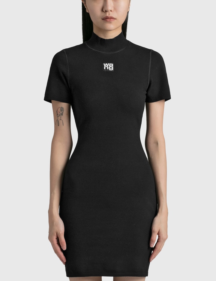 Mock Neck T-shirt Dress Placeholder Image