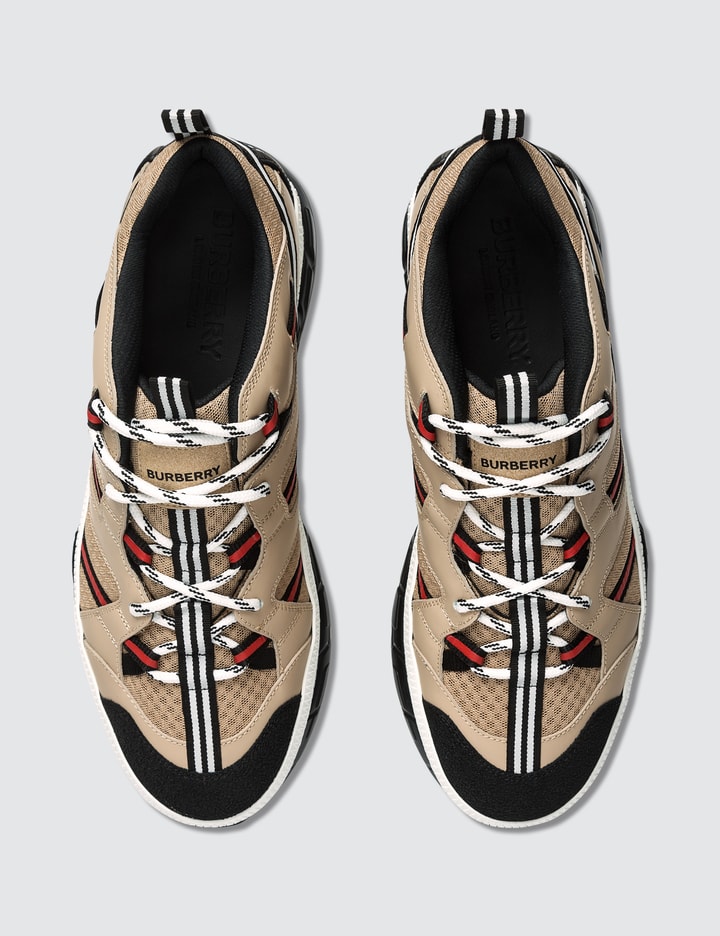 Mesh and Leather Union Sneakers Placeholder Image