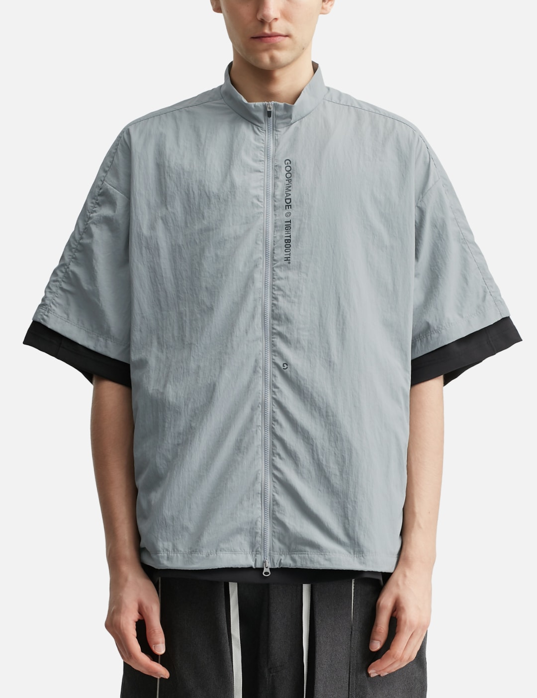 X TIGHTBOOTH “GTB-03S” Tech Uniform Zip Shirt view 11