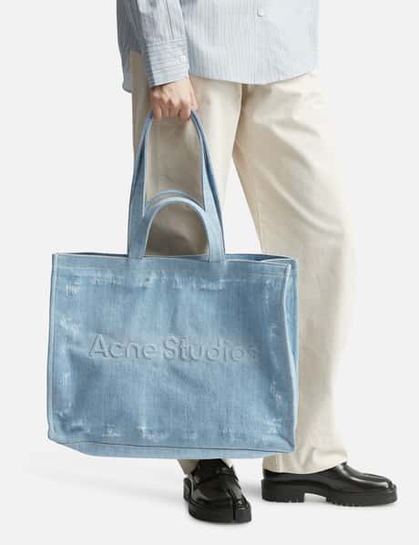 Acne Studios - ロゴ ショッパー トートバッグ | HBX - ハイプビースト 