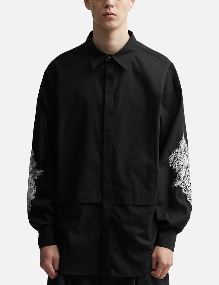 Night Thieves Embroidered Cocoon Shirt Placeholder Image