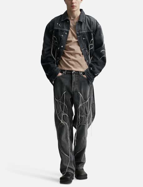 サグクラブ - トライバル ツリー デニム ジャケット | HBX 