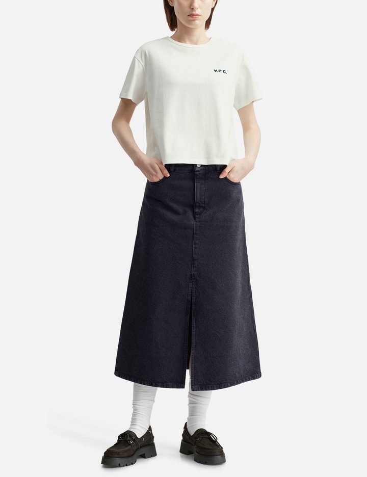 Apc Boxy Petit Vpc T-shirt In White