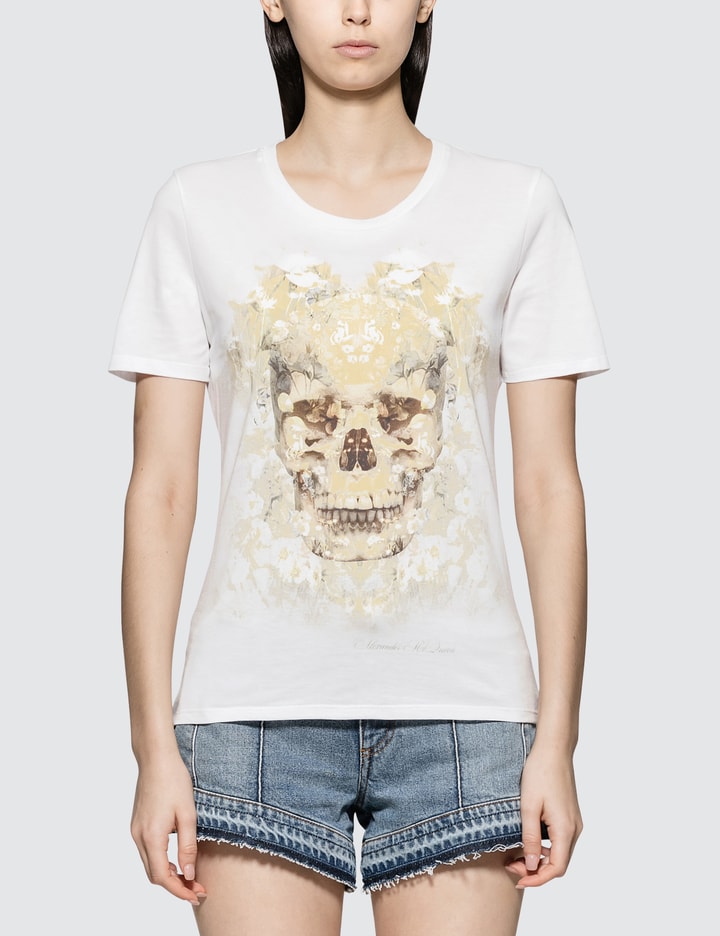 Dark Ophelia Skull Short Sleeve T-shirt Placeholder Image