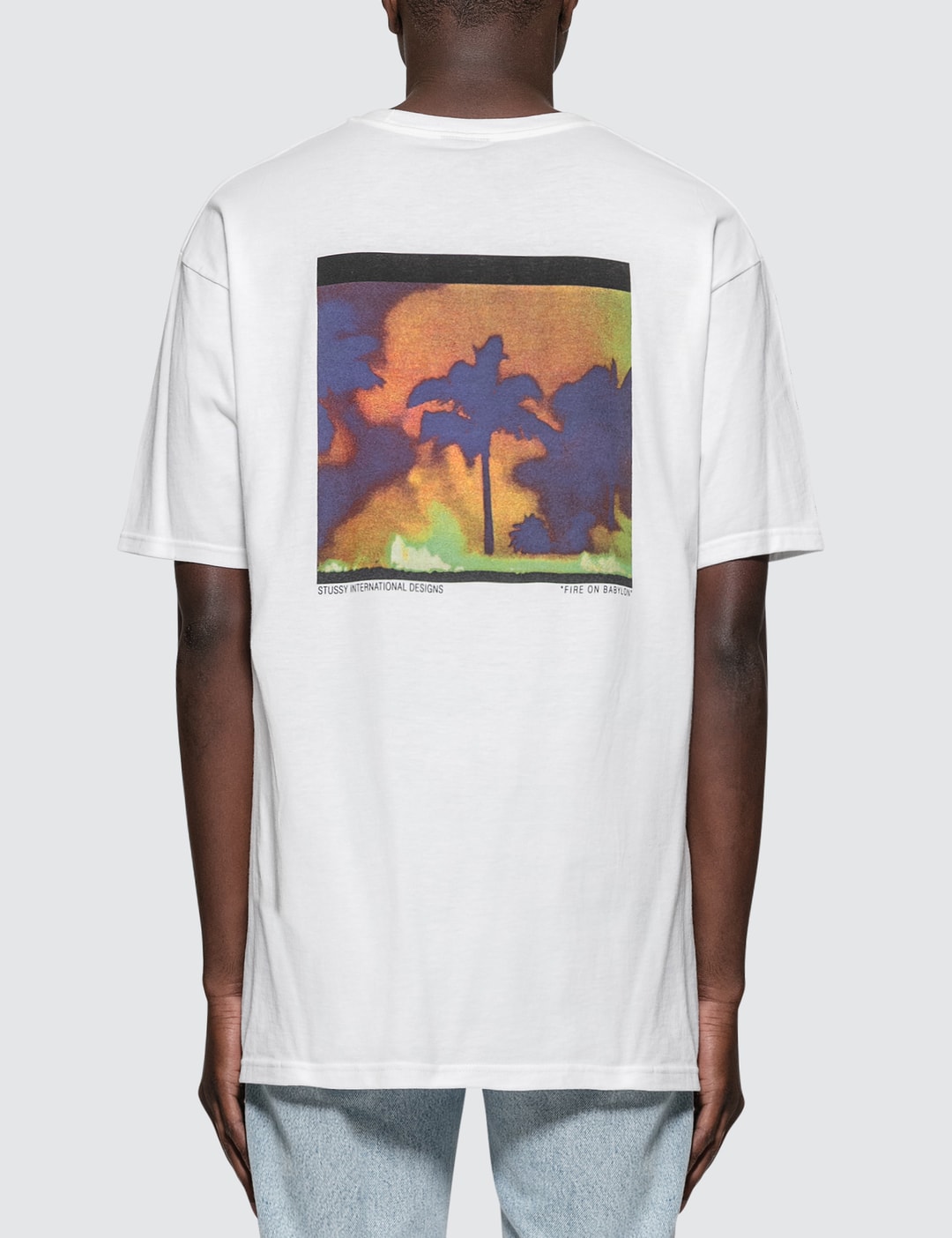 Stüssy - Fire On Babylon T-Shirt | HBX