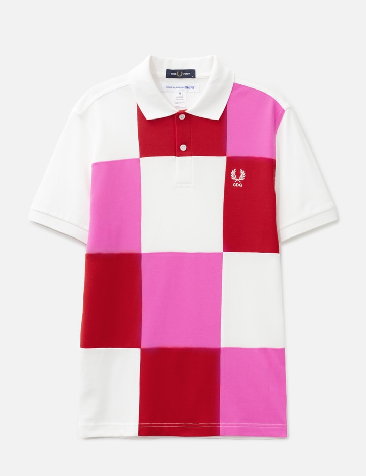CDG SHIRT CDG Shirt X Fred Perry Checkered Polo