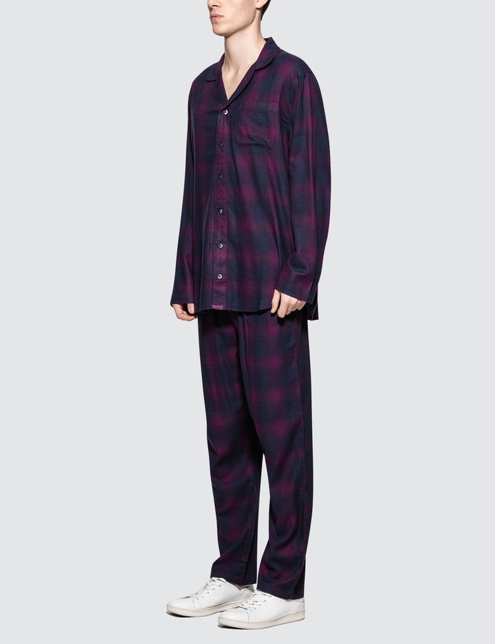 Flannel L/S Button Down Pajamas Placeholder Image