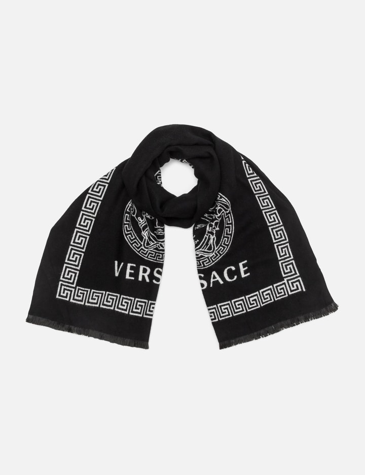 Versace Scarf In Black