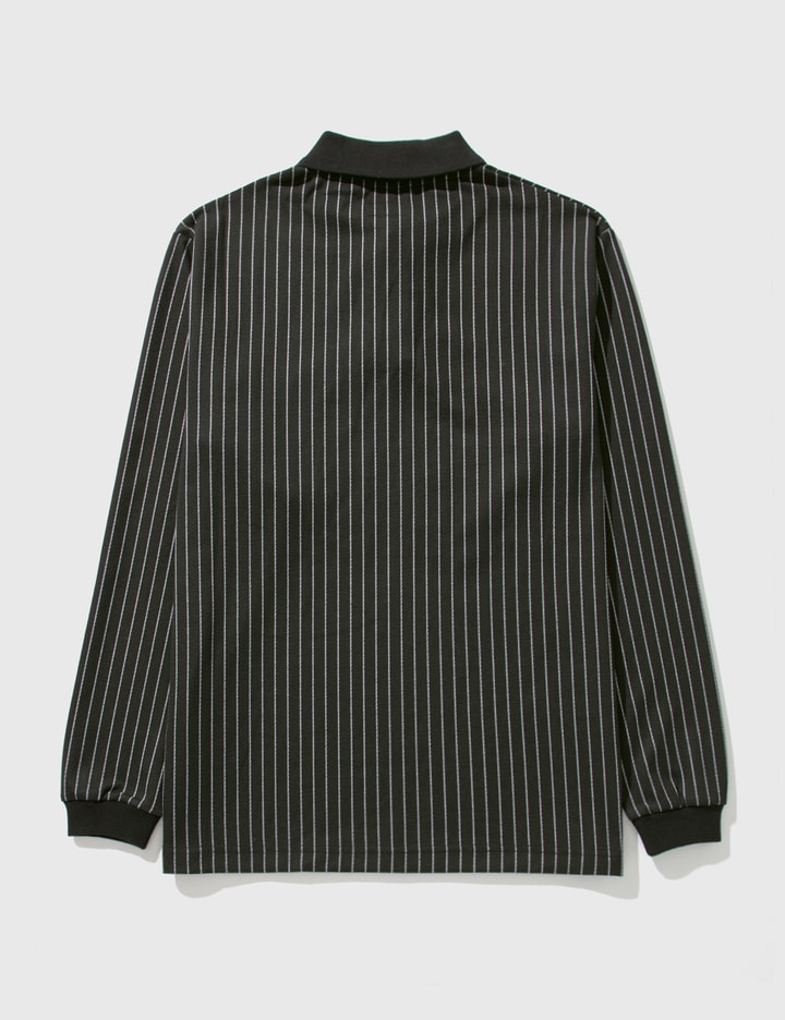 Stripe Long Sleeve Polo Placeholder Image