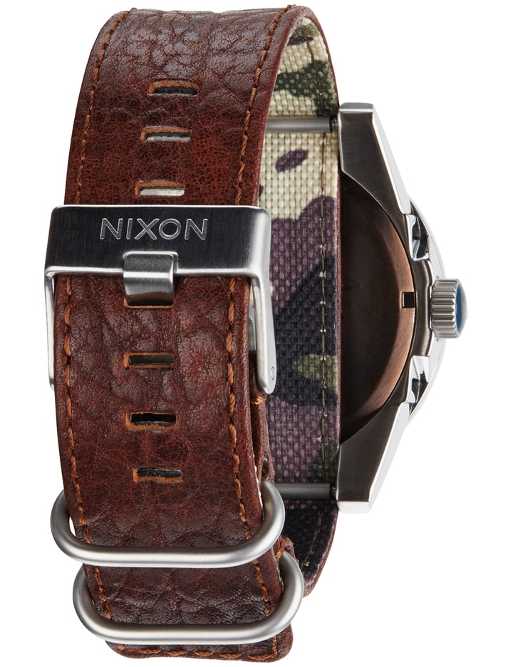 Rugged Horween Leather Corporal with Blue Sunray Dial Placeholder Image