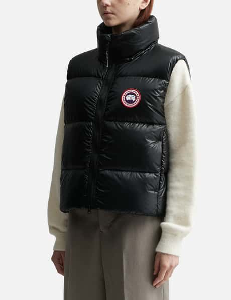 Puffer Vest Canada Goose Vests Womens Canada Goose Grandview Black
