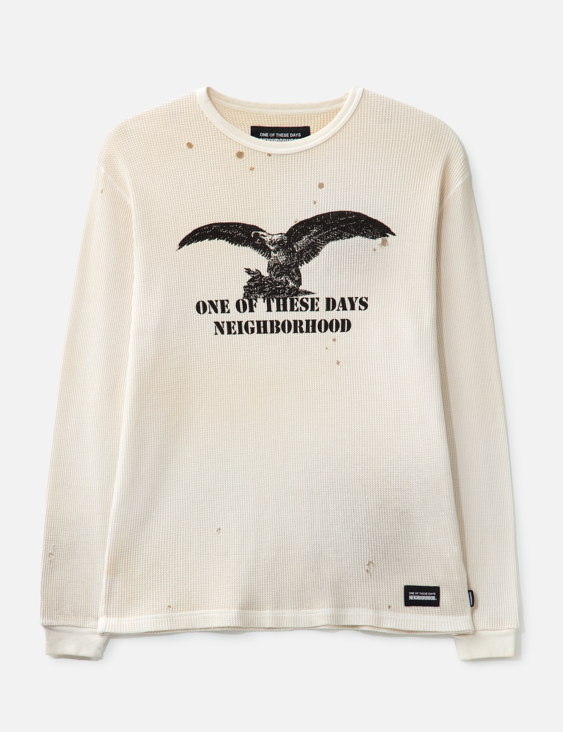 NH X OOTD . Waffle Fabric Crewneck Long Sleeve view 16
