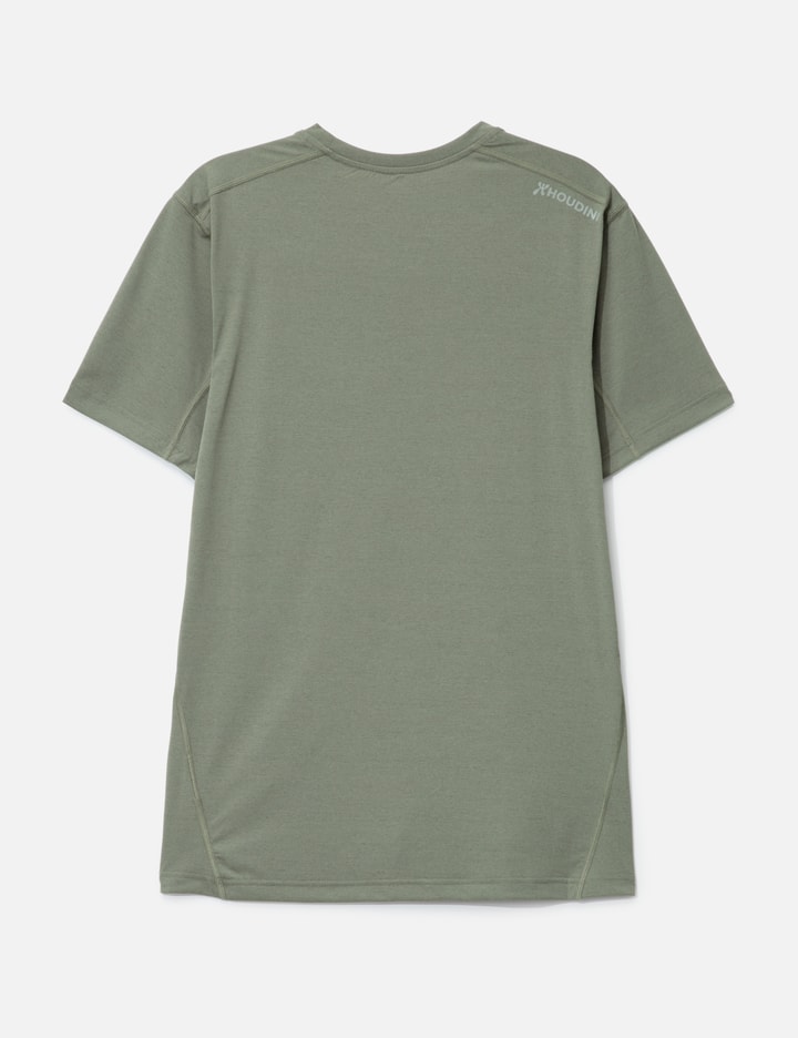 Houdini Pace Air Tee In Green