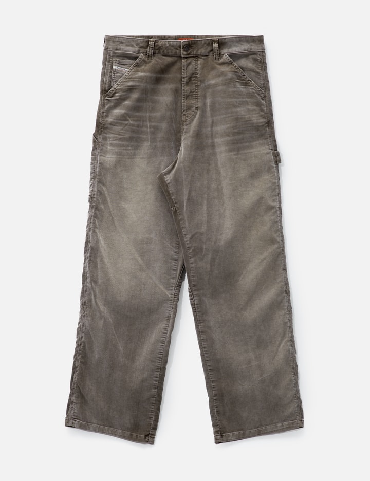 Diesel Straight Jeans D-livery 068jf In Brown