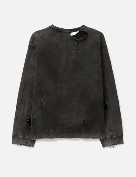 ANCELLM - Crash Uneven Over Sweatshirt | HBX - Globally Curated 