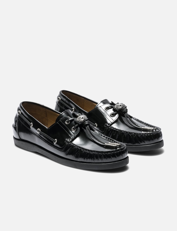Toga Virilis Black Leather Loafer