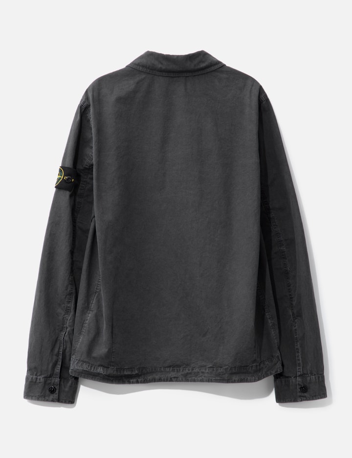 Stone Island Old Effect Cotton Overshirt