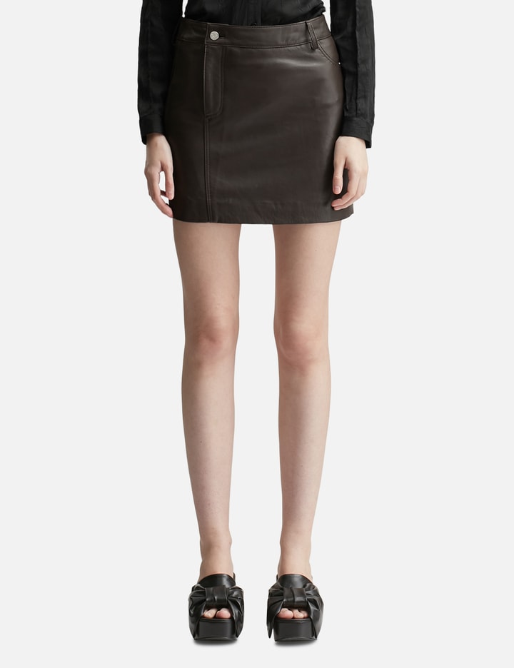 Sia Leather Skirt Placeholder Image