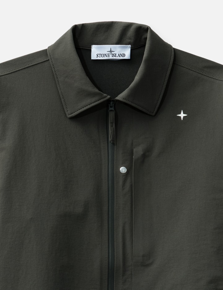Textured Stretch Nylon Stellina Overshirt Placeholder Image