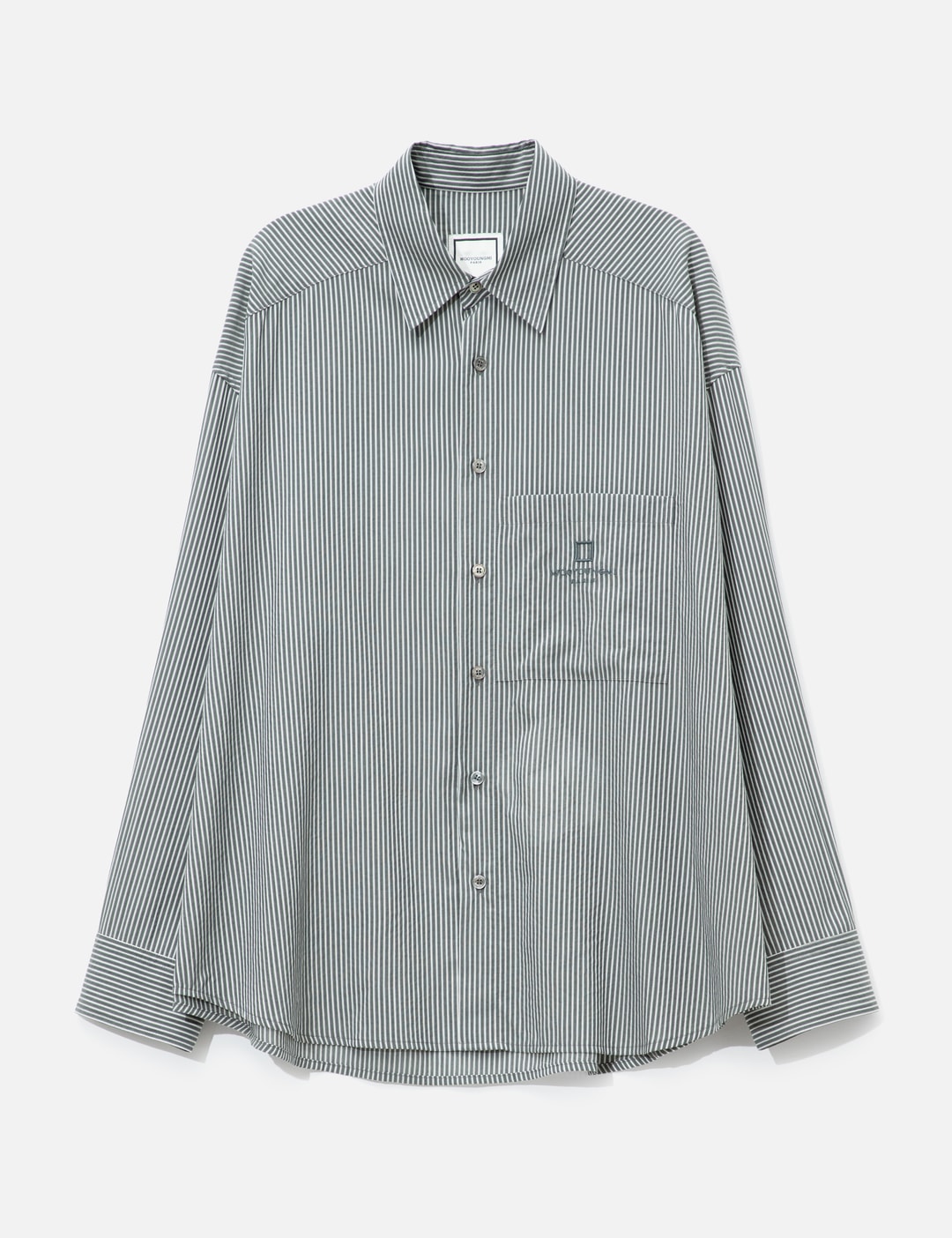 Black Stripe Over Size Shirt