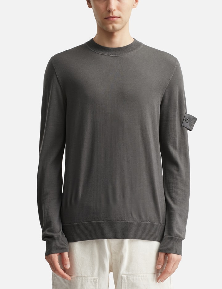 Pure Light RWS Wool Crewneck Jumper Placeholder Image