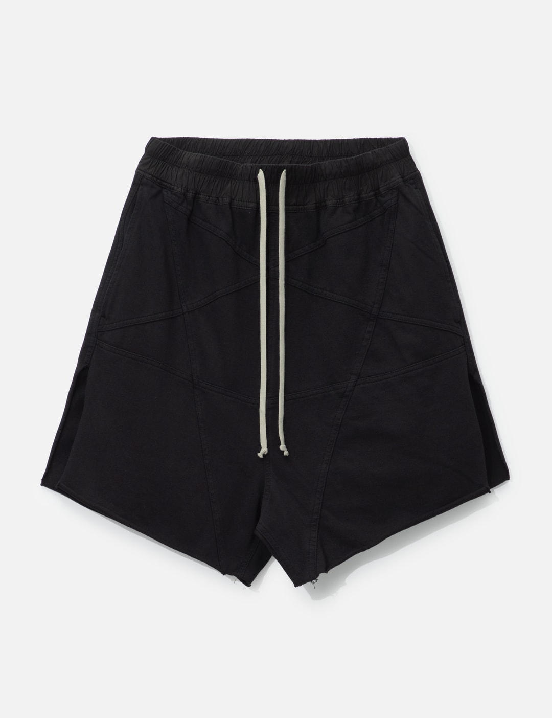 Rick Owens Drkshdw - JERSEY TRUCKER CUT OFFS W PENTA SEAM | HBX 