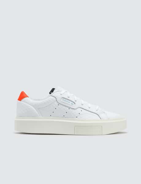 adidas gazelle silver green womens Adidas Sleek Super Angel Chen Chalk White (W) main image 1