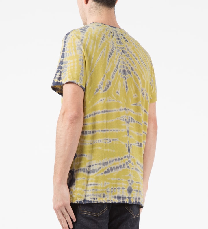 Cast of Vices Yellow Tie-Dye T-Shirt