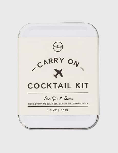 W&P Design Gin & Tonic Carry On Cocktail Kit