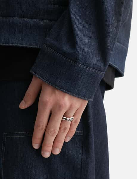 WACKO MARIA - NUDE RING JEWEL ( RUBY ) | HBX
