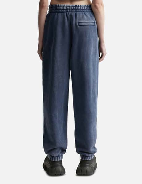 T By Alexander Wang Puff Logo Sweatpant In Structured Terry HBX