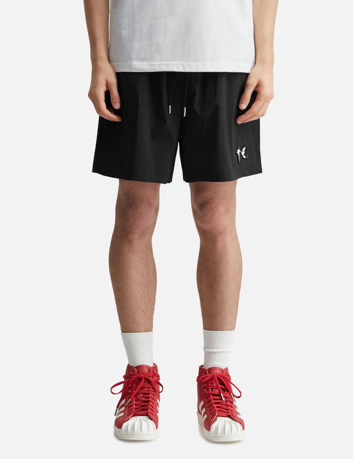 THUG CLUB Riding Skull Hybrid Shorts