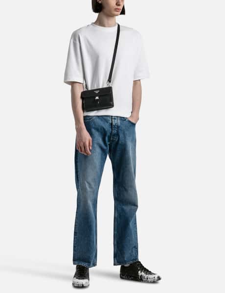 PRADA, Nylon Pocket Belt Bag, Unisex, Black