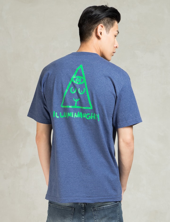 Heather Blue Illuminaughty T-Shirt Placeholder Image