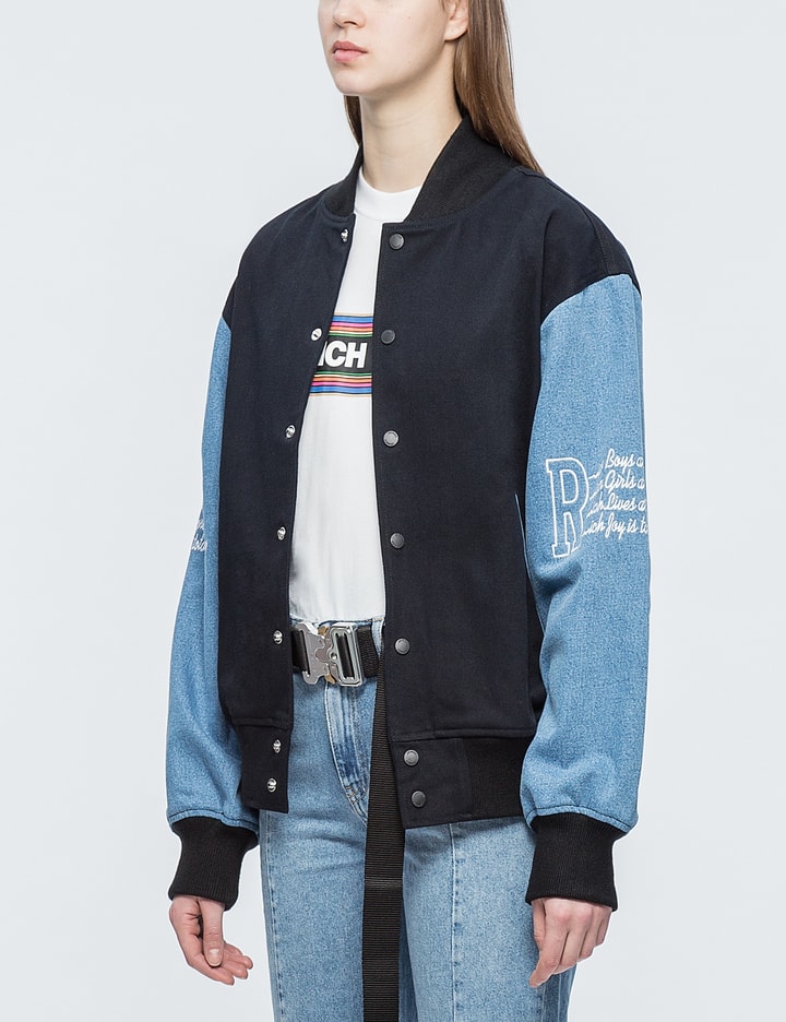 Embroidered International Varsity Jacket Placeholder Image