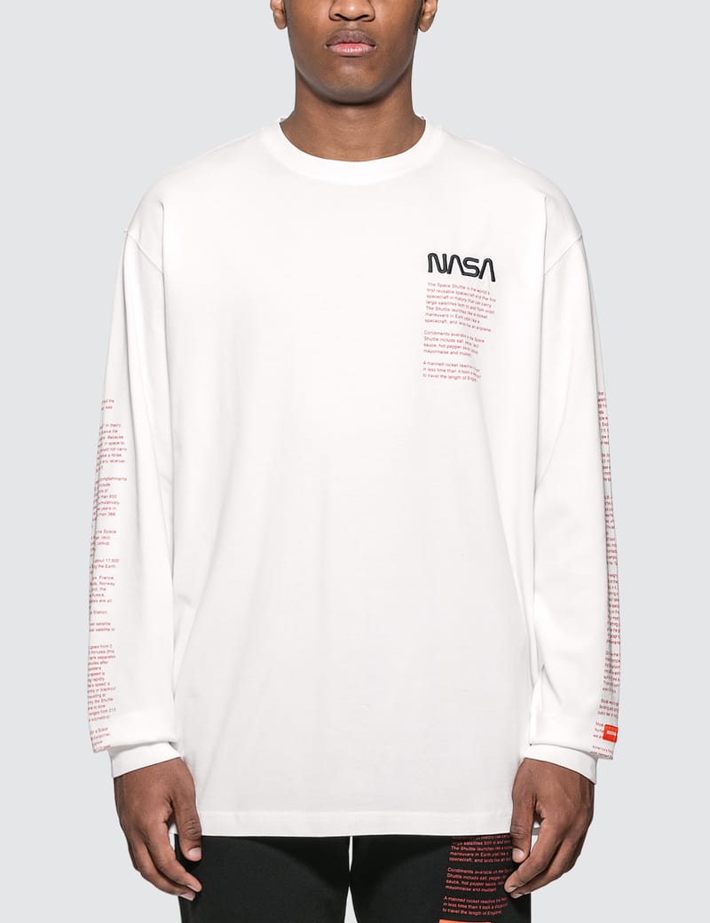 HERON PRESTON NASA 長袖　ロングT Heron Preston - NASA Over Long Sleeve T-Shirt | HBX
