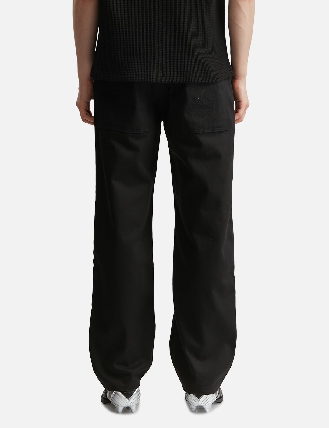 Three-Zip Embroidered Pants view 14