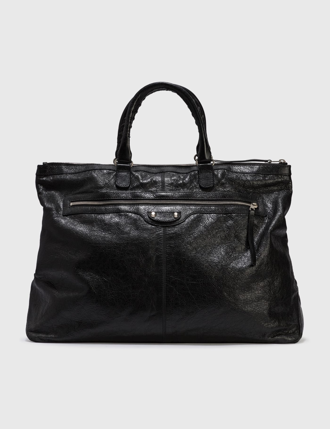 Balenciaga Neo Classic City Medium Grainedleather Bag in Black for Men   Lyst