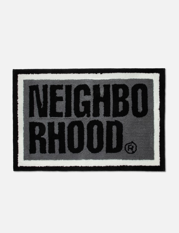 Neighborhood X Gallery 1950 Square Rug Mat In Black