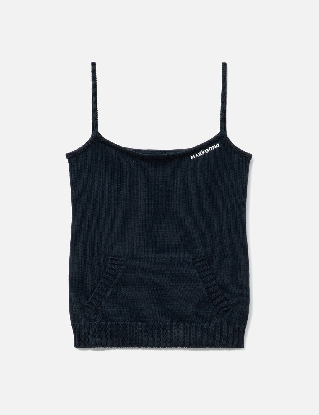 Navy Blue Knit Cami Top view 7