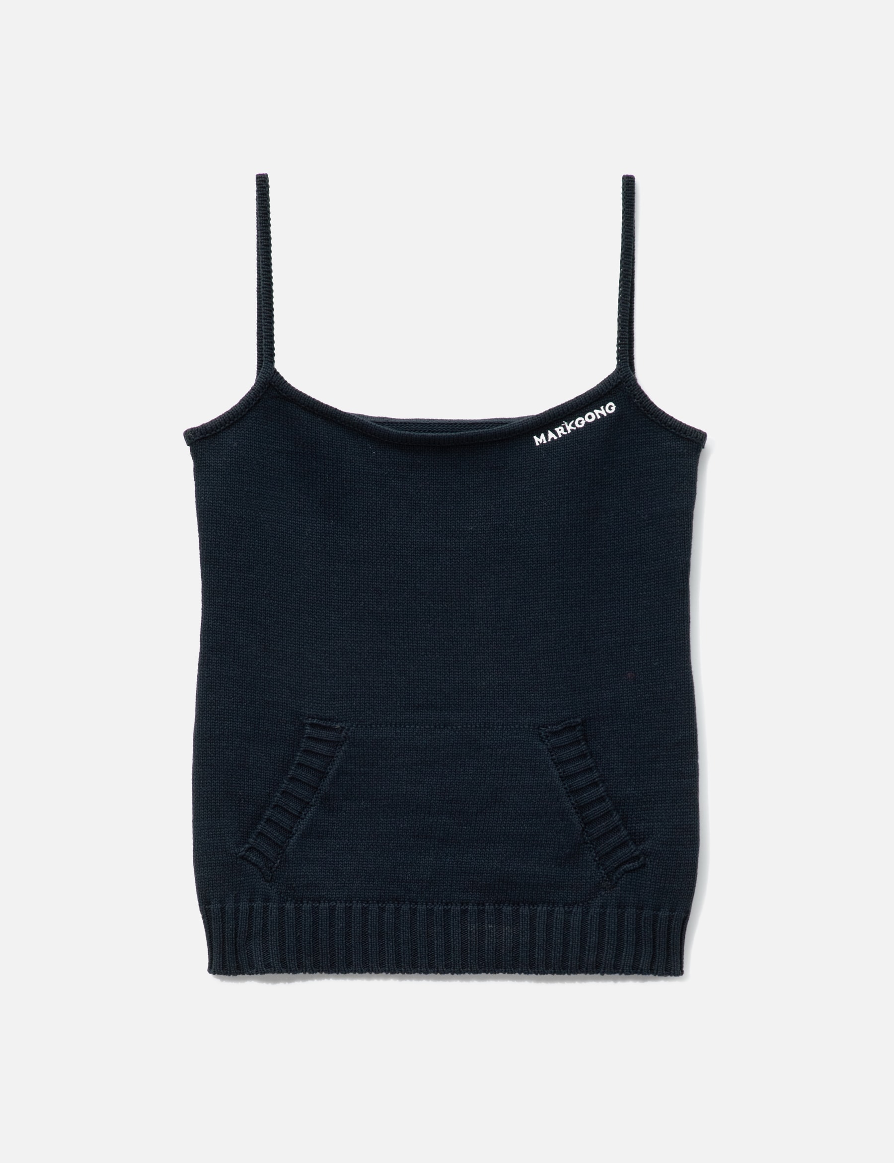 Navy Blue Knit Cami Top view 16