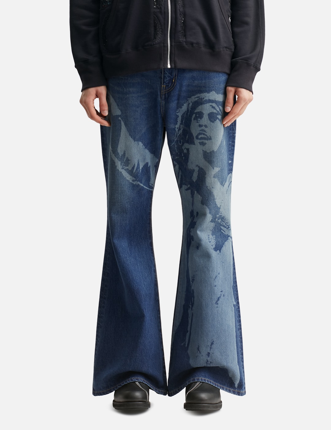 Bob Marley Flared Jeans view 18