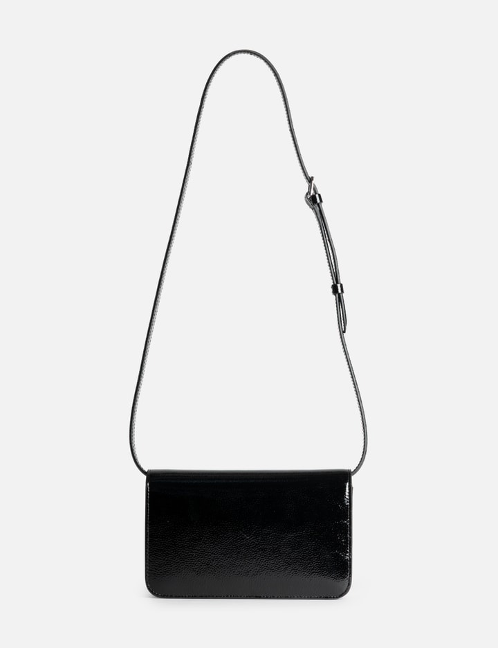 TOTEME T-Lock Grained-Patent Crossbody
