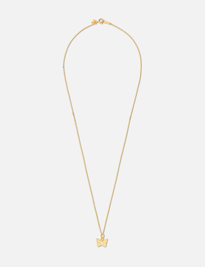 Needles Papillon Pendant - Gold Plate In Gold