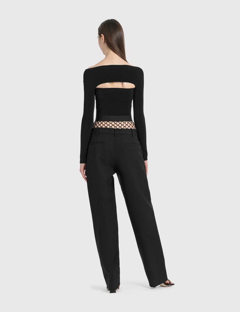 Dion Lee - Fishnet Tailored Pants | HBX 